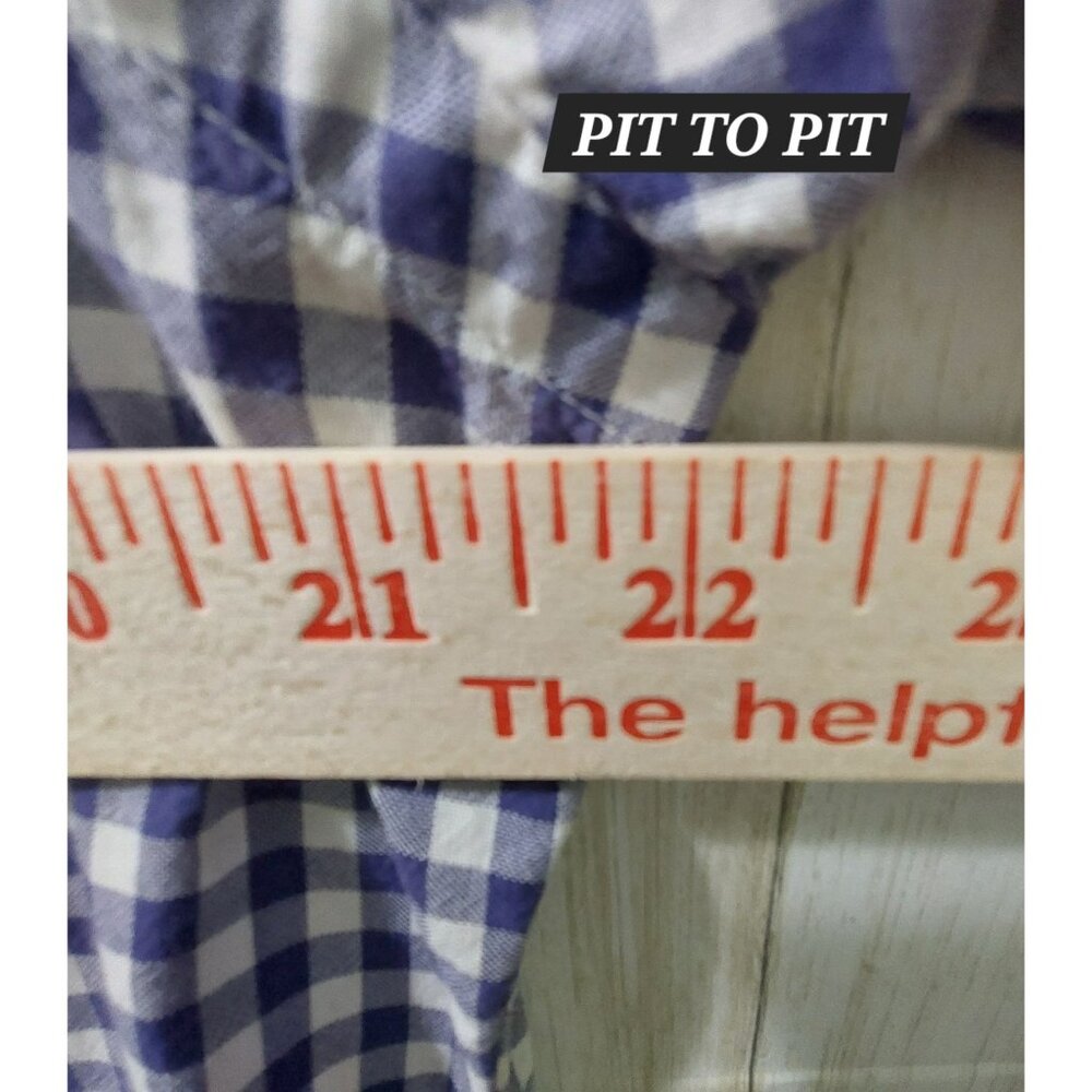 Polo Ralph Lauren Men's Purple Gingham Long-Sleeve Button-Up Shirt Medium - Picture 5 of 9